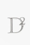 Dsquared2 Silver Effect Monogram Pin
