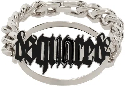 Dsquared2 Silver Gothic Bracelet In M912
