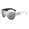 Dsquared2 Silver Shield Men's Sunglasses Icon 0002/s 0ccp/t4 99
