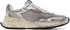 Dsquared2 Sprinter Sneakers With Contrasting Heel Detail In Silver