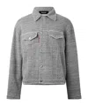 Dsquared2 Simple Coat In Gray