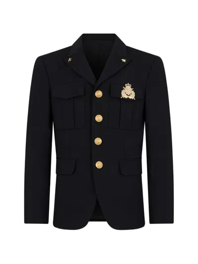 Dsquared2 Single-breasted Blazer In Black