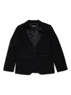 Dsquared2 Giacca Blazer In Fresco Di Lana In Black