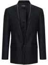 Dsquared2 Single-breasted Blazer In Black