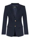 Dsquared2 Single-breasted Blazer In Blue