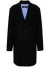 Dsquared2 Single-breasted Coat In Black