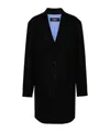 Dsquared2 Single-breasted Coat In Black
