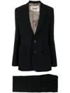 Dsquared2 Single-breasted Flared Suit In 黑色