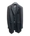 Dsquared2 Single-breasted Long-sleeved Blazer In Black