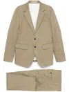Dsquared2 Single-breasted Suit In Neutrals