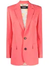 Dsquared2 Single-breasted Suit In Pink