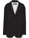 Dsquared2 Single-breasted Tailored Blazer In Black