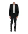 Dsquared2 Single-breasted Two-piece Suit In Black