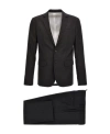 Dsquared2 Tailored Wool Suit Set Pockets In Black
