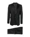 Dsquared2 Single-breasted Two-piece Suit In Black