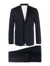 Dsquared2 Virgin-wool Single-breasted Suit In Blue