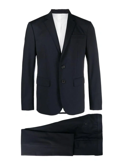 Dsquared2 Single-breasted Two-piece Suit In Blue