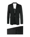 Dsquared2 Single-breasted Wool-blend Suit In Black