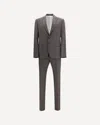 Dsquared2 Men Single-breasted Wool-blend Suit In Gray