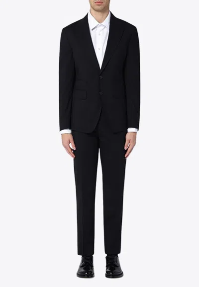 Dsquared2 Casablanca Viscose Blend Suit In Black