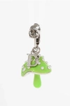 DSQUARED2 SINGLE CLIP-ON EARRING WITH MUSHROOM-SHAPED PENDANT