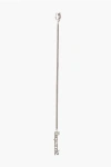 Dsquared2 Single Maxi Earring With Gothic Motif Logo Pendant