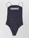 Dsquared2 Single Piece Spaghetti Straps In Black
