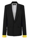 Dsquared2 Single-breasted Blazer In Black