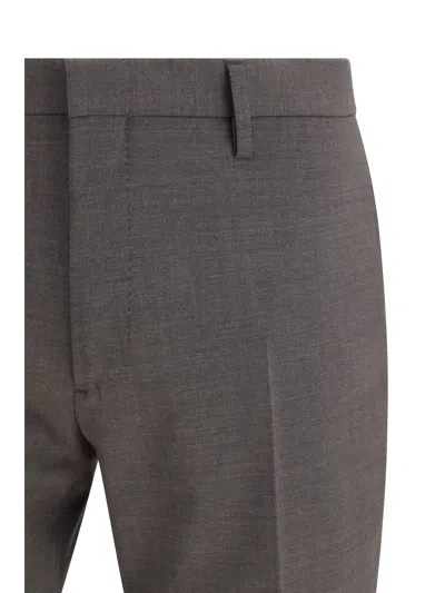 Dsquared2 Single-breasted Wool-blend Pant Suit In Brown