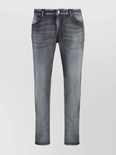 DSQUARED2 SKATE JEANS WASHED-OUT EFFECT