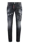 Dsquared2 Skater Stretch Cotton Denim Jeans