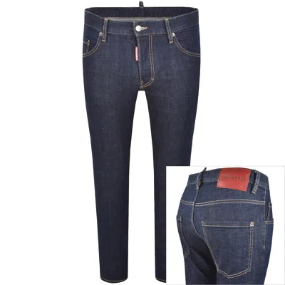 Dsquared2 Skater Dark Wash Jeans Blue