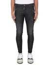 Dsquared2 Regular Fit Jeans In Black