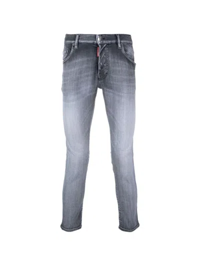 Dsquared2 Skater Five-pocket Jeans In Gray