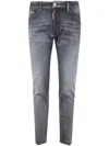 Dsquared2 Skate Jeans Washed-out Effect In Black