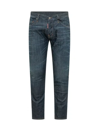 Dsquared2 Skater Jean For The Modern Urbanite In Blue
