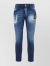Dsquared2 Skater Jean Jeans Featuring Distressed Detailing In Blue