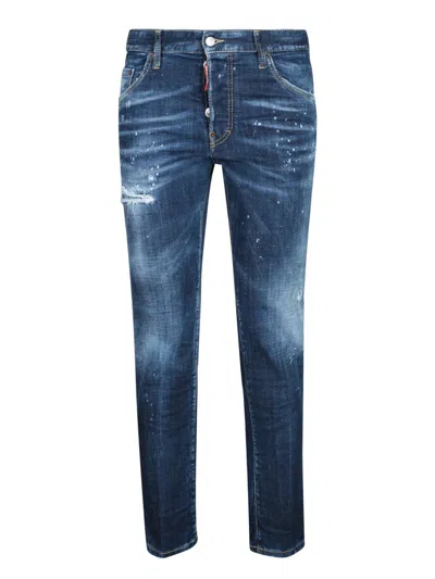 Dsquared2 'skater' Jeans In Blue