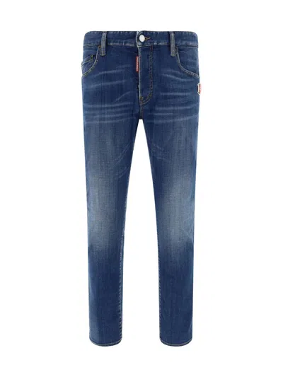 Dsquared2 'skater' Jeans In Blue