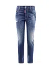 Dsquared2 Jeans With Maxi Logo Tag In 470