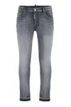 Dsquared2 Skater Jeans In Gray