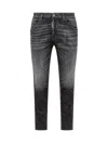 Dsquared2 Regular Fit Jeans In Black