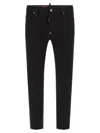 Dsquared2 Sleek Black Jeans With Comfortable Stretch Fabric And Modern Fit In Black
