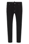 Dsquared2 Sleek Black Jeans With Comfortable Stretch Fabric And Modern Fit In Black