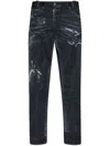 Dsquared2 Skater Jeans In Blue