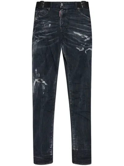 Dsquared2 Skater Jeans In Blue