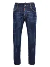 Dsquared2 Skater Jeans In Blue