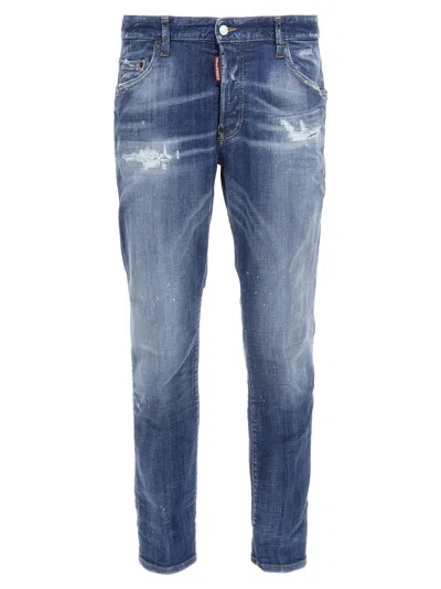 Dsquared2 'skater' Jeans In Blue