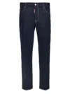 Dsquared2 Men Cool Guy Jeans With Contrasting Stitching In Blue