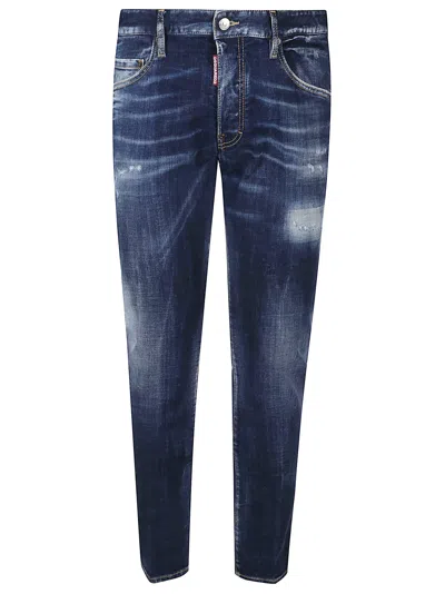 Dsquared2 Skater Jeans In Blue
